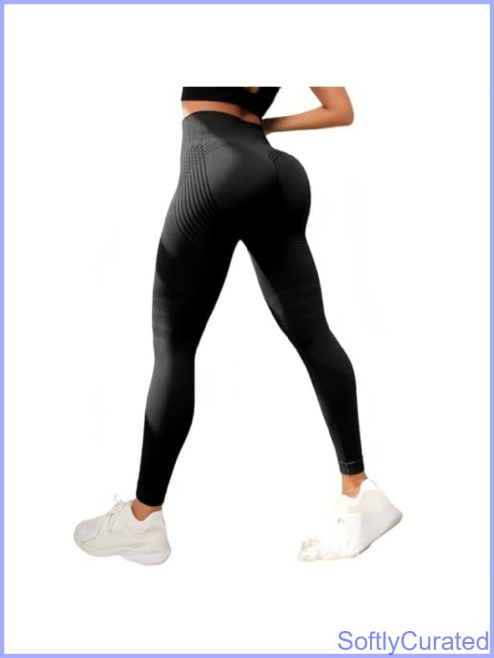 High Waist Seamless Tummy Control Leggings for Gym Yoga Running